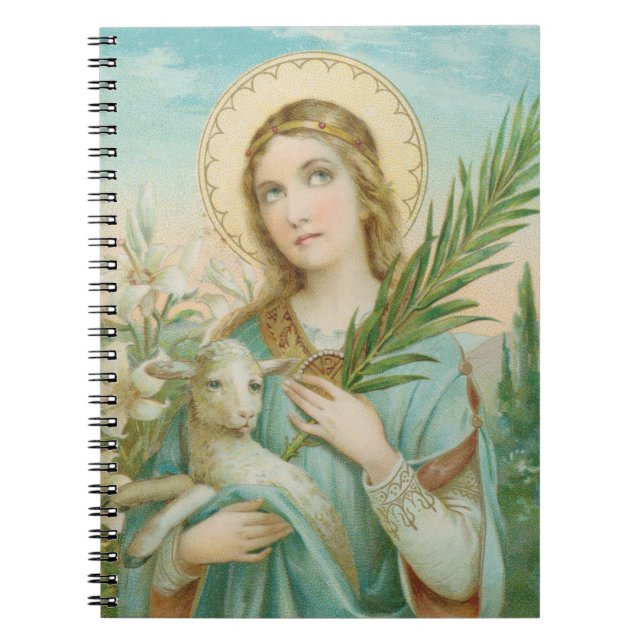 Caderno Espiral Ruas. Agnes de Roma (MH 01) (Frente)