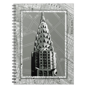 Caderno Espiral Ruas de Nova York com Empire State Building