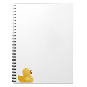 Caderno Espiral Rubberduck Amarelo