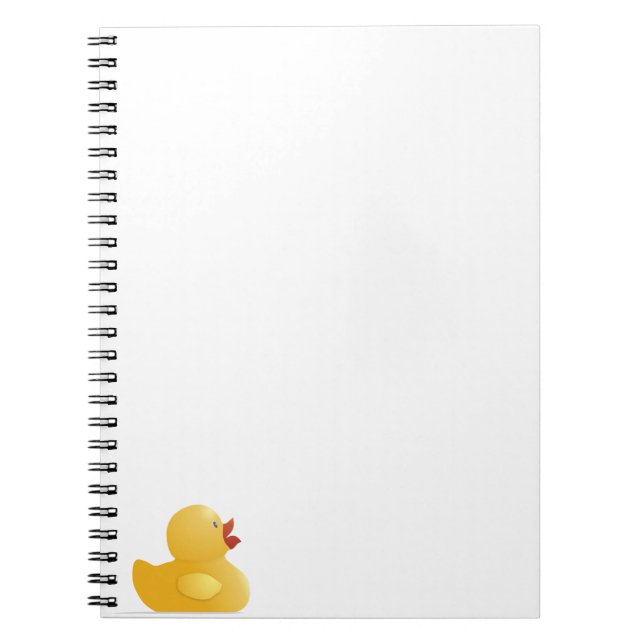 Caderno Espiral Rubberduck Amarelo (Frente)