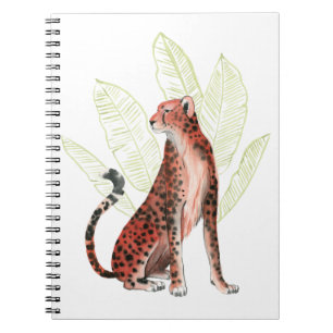 Caderno Espiral Ruby Runner Leopardo