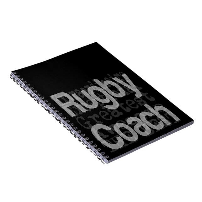 Caderno Espiral Rugby Coach Extraordinaire (Lado Direito)
