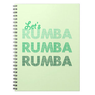 Caderno Espiral Rumba de vamos