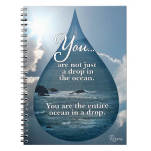 Caderno Espiral Rumi - Uma queda no oceano
