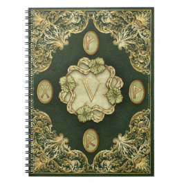 Caderno Espiral Rune magia grimoire