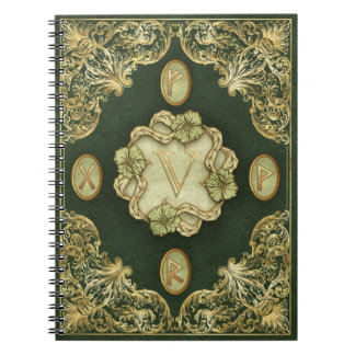 Caderno Espiral Rune magia grimoire