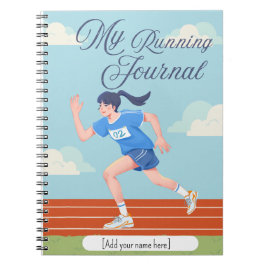 Caderno Espiral Running Journal | Personalized Fitness Tracker