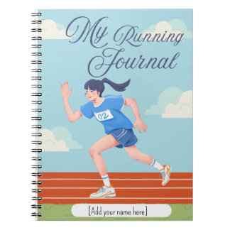 Caderno Espiral Running Journal | Personalized Fitness Tracker
