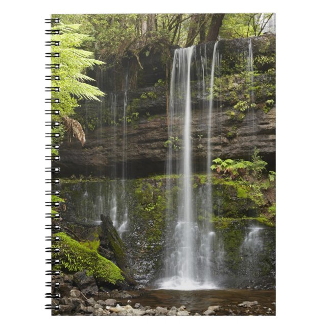 Caderno Espiral Russell Falls, Parque Nacional do Monte Field, (Frente)