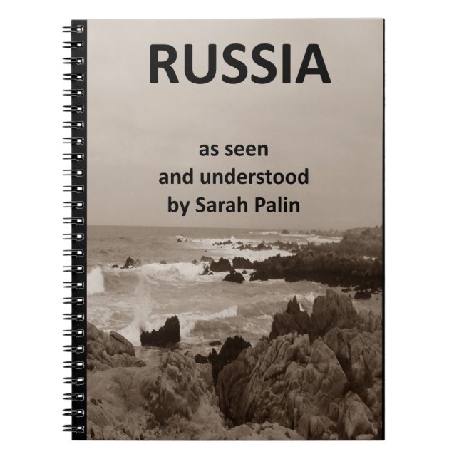 Caderno Espiral rússia (Frente)