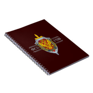 Caderno Espiral Russo FSB