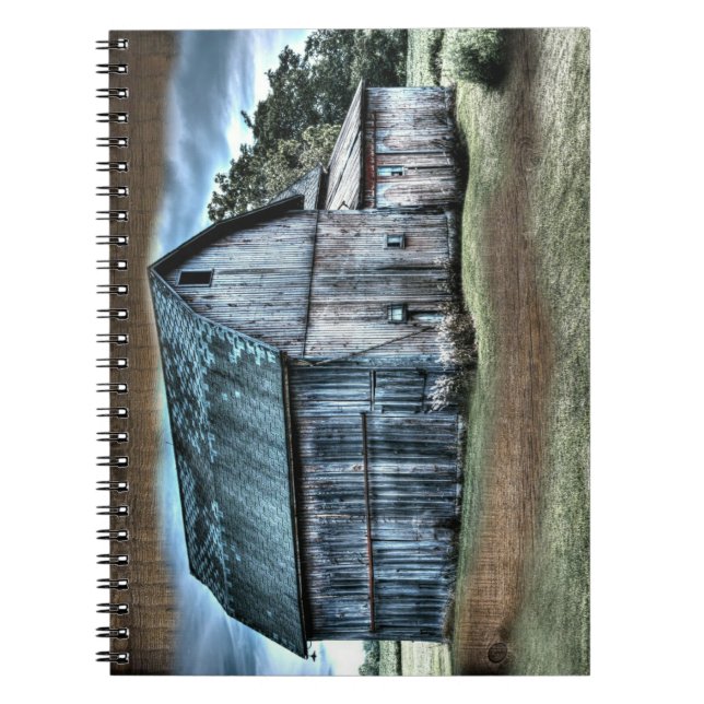 Caderno Espiral Rustic Barn (Frente)