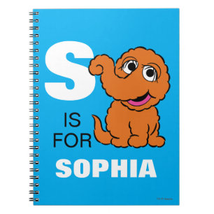 Caderno Espiral S é de Snuffleupagus Adicione seu Nome
