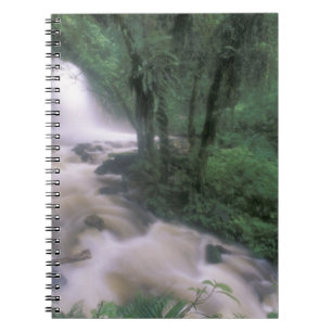 Caderno Espiral SA, Peru, S.H. Machu Picchu, Cascata e nuvem