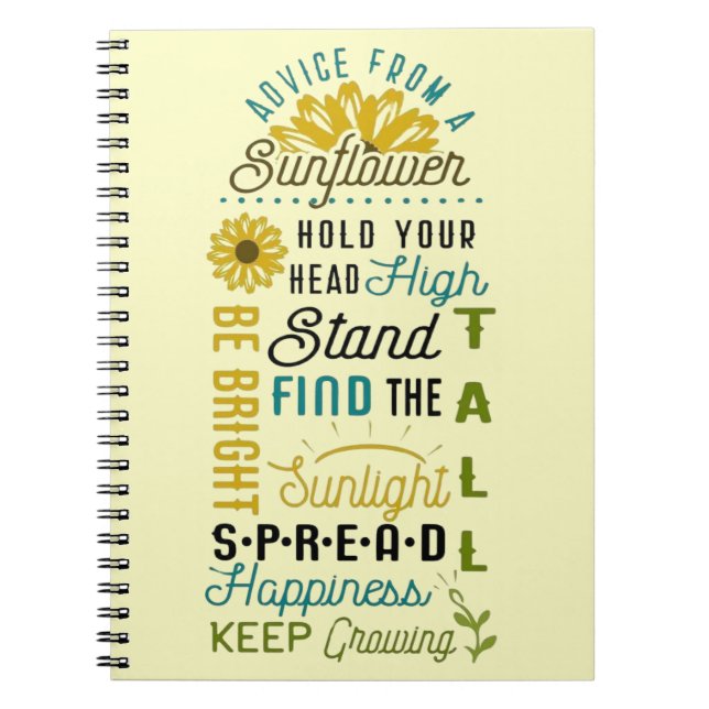 Caderno Espiral Sabedoria Radiante (Frente)