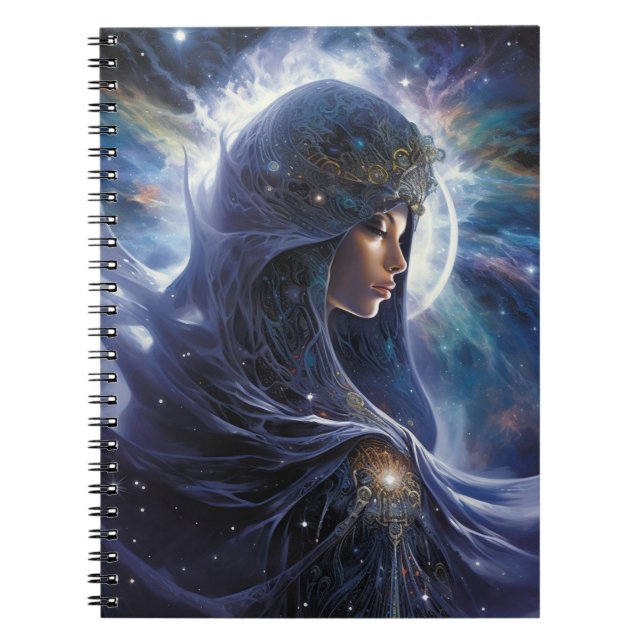 Caderno Espiral Sacerdotisa Astral (Frente)