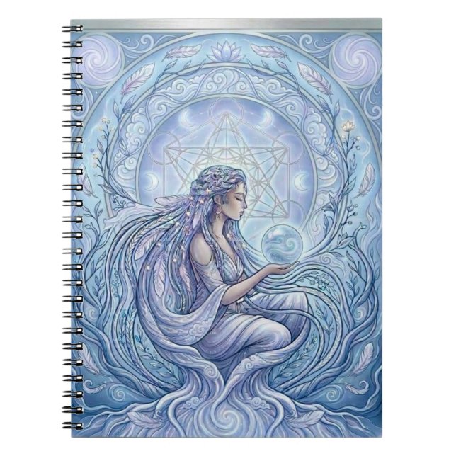 Caderno Espiral Sacerdotisa do Ar (Frente)
