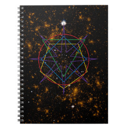 Caderno Espiral Sacred Geometry Sigil