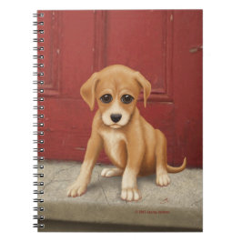 Caderno Espiral Sad Puppy