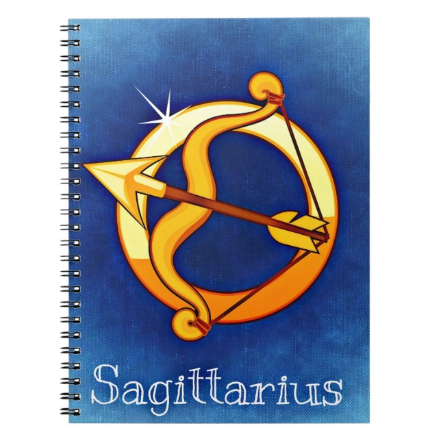 Caderno Espiral Sagitário (Frente)