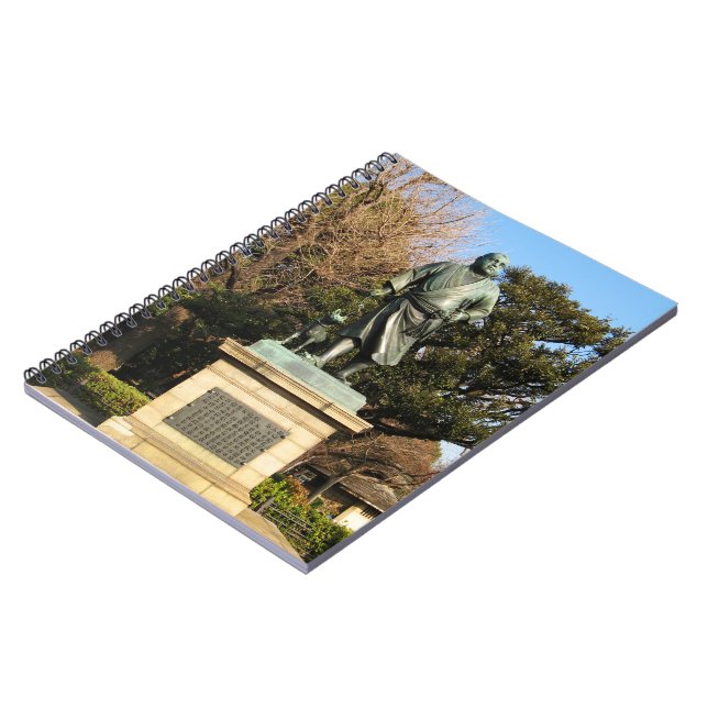 Caderno Espiral Saigo Takamori (O Último Samurai) & Estátua De Cac (Left Side)