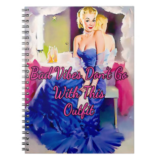 Caderno Espiral Sala de preparação de Pinup, em 1950, por Gil Elvg