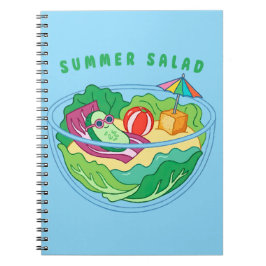 Caderno Espiral Salada de Verão
