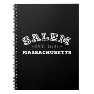Caderno Espiral Salem Massachusetts