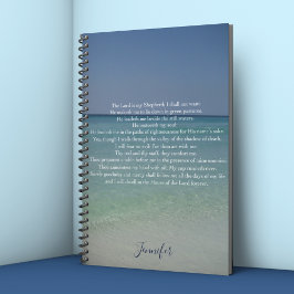 Caderno Espiral Salmo 23 O Senhor é Meu Pastor