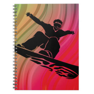 Caderno Espiral Salto de Neve