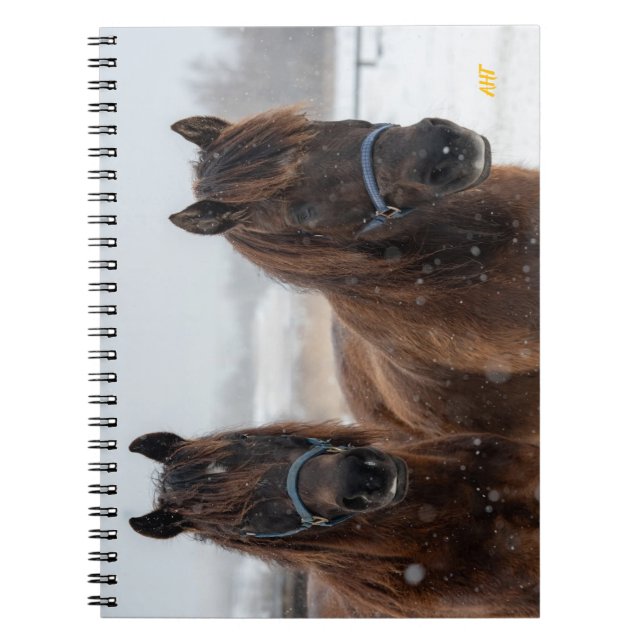 Caderno Espiral Salvamento em cavalos AHT (Frente)