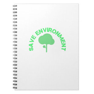 CADERNO ESPIRAL SALVAR AMBIENTE