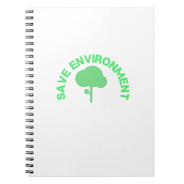 CADERNO ESPIRAL SALVAR AMBIENTE (Frente)