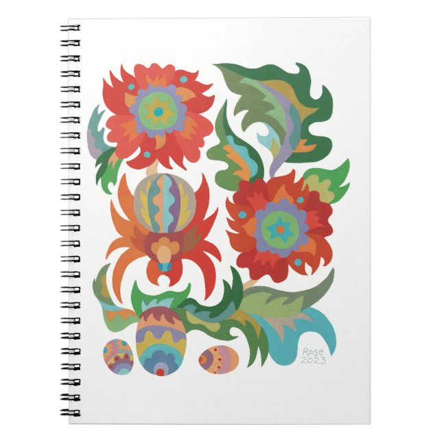 Caderno Espiral Samchykivka Spider Notebook (Frente)