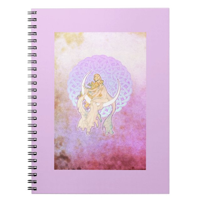Caderno Espiral Samhain Lunar Goddese (Frente)