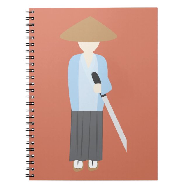 Caderno Espiral Samurai (Frente)