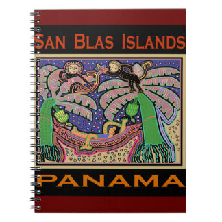 Caderno Espiral San Blas Islands Panama Mola