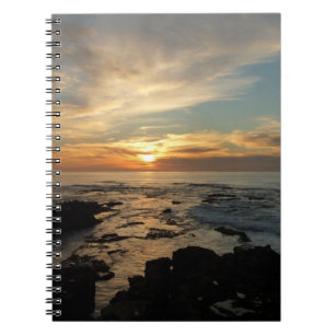 Caderno Espiral San Diego Sunset I Vista da Califórnia