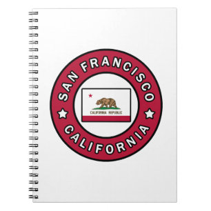Caderno Espiral San Francisco Califórnia