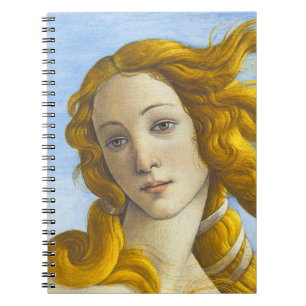 Caderno Espiral Sandro Botticelli - Nascimento do Detalhe de Vênu