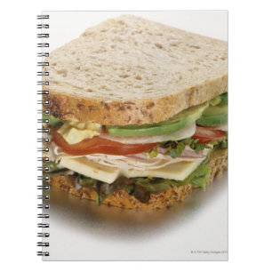 Caderno Espiral Sanduíche saudável
