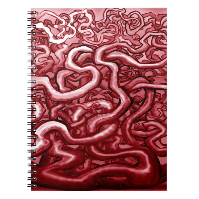 Caderno Espiral Sangue e intestinos (Frente)