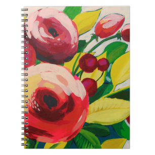 Caderno Espiral Sangue Vivacioso
