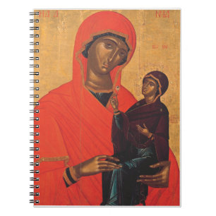 Caderno Espiral Santa Ana com a Virgem Maria