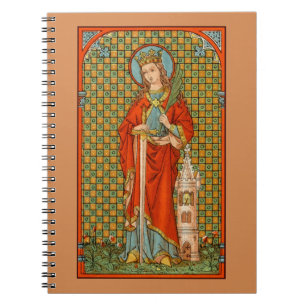 Caderno Espiral Santa Bárbara (JP 01)  (Estilo 2)