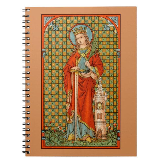 Caderno Espiral Santa Bárbara (JP 01)  (Estilo 2) (Frente)