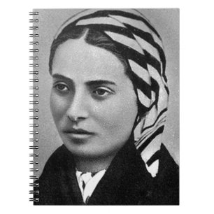 CADERNO ESPIRAL SANTA BERNADETE SOUBIROUS