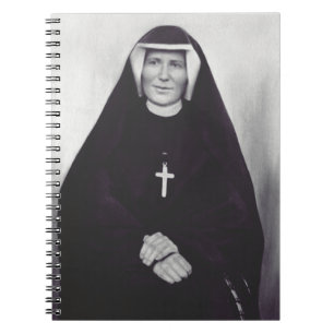 Caderno Espiral Santa Faustina Kowalska Apóstola da Divina Miseric