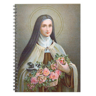 Caderno Espiral Santa Teresa de Lisieux a Pequena Flor (BJE 01)