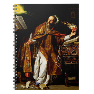 Caderno Espiral Santo Agostinho de Hipona